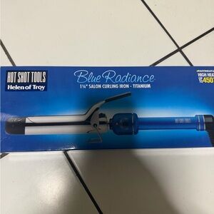 Hot Shot Tools Blue Radiance Curling Iron
